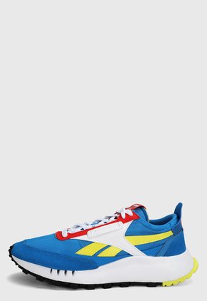 Tenis Lifestyle Azul-Blanco-Amarillo Reebok Legacy
