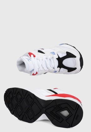 Tenis Lifestyle Blanco-Rojo-Negro Reebok Aztrek 96