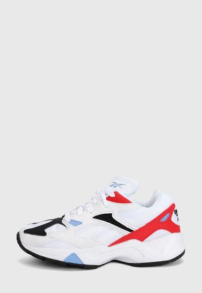 Tenis Lifestyle Blanco-Rojo-Negro Reebok Aztrek 96