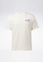 Camiseta Marfil-Azul-Rojo Reebok Graphic Series Certified de Reebok Classics