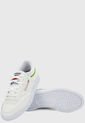Tenis Lifestyle Blanco-Verde-Amarillo Reebok Club C 85 de Reebok Classics