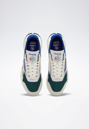 Tenis Running Beige-Verde-Azul Reebok Legacy AZ