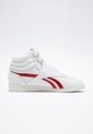 Tenis Lifestyle Blanco-Rojo Reebok Hi de Reebok Classics