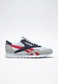 Tenis Lifestyle Azul Navy-Rojo-Beige Reebok Classics Classic Nylon de Reebok Classics