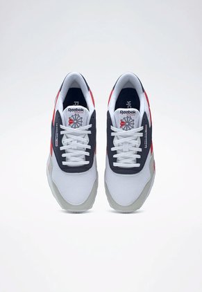Tenis Lifestyle Azul Navy-Rojo-Beige Reebok Classics Classic Nylon