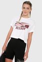 Camiseta Blanco-Vinotinto Reebok Classics Vintage Classics Soft Edge de Reebok Classics