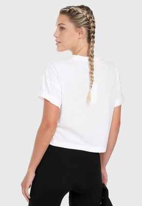 Camiseta Blanco-Vinotinto Reebok Classics Vintage Classics Soft Edge