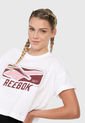 Camiseta Blanco-Vinotinto Reebok Classics Vintage Classics Soft Edge de Reebok Classics