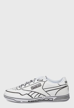 Tenis Lifestyle Blanco-Negro Reebok Classics Wonder Woman Royal Techque T
