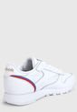 Tenis Lifestyle Blanco-Rojo-Azul Reebok Cl Lthr de Reebok Classics