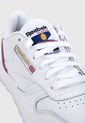 Tenis Lifestyle Blanco-Rojo-Azul Reebok Cl Lthr de Reebok Classics