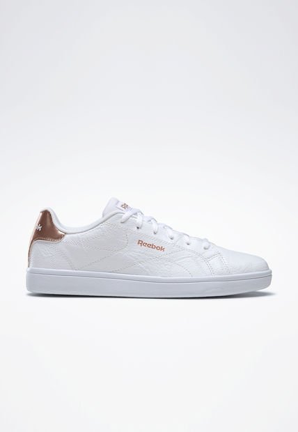 Tenis Lifestyle Blanco-Oro Rosa Reebok Classics Royal Complete CLN