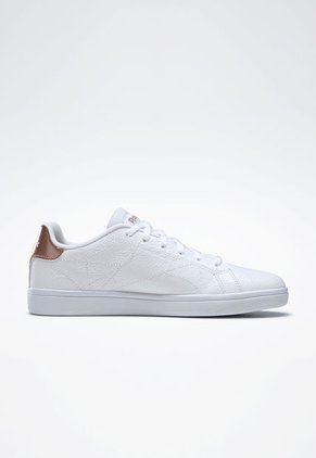 Tenis Lifestyle Blanco-Oro Rosa Reebok Classics Royal Complete CLN