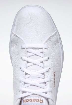 Tenis Lifestyle Blanco-Oro Rosa Reebok Classics Royal Complete CLN