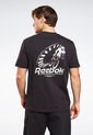 Camiseta Negro-Blanco Reebok Graphic Series de Reebok Classics