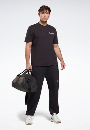 Camiseta Negro-Blanco Reebok Graphic Series