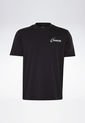 Camiseta Negro-Blanco Reebok Graphic Series de Reebok Classics