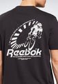 Camiseta Negro-Blanco Reebok Graphic Series de Reebok Classics