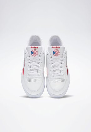 Tenis Lifestyle Blanco-Rojo Reebok Classics Club C Revenge