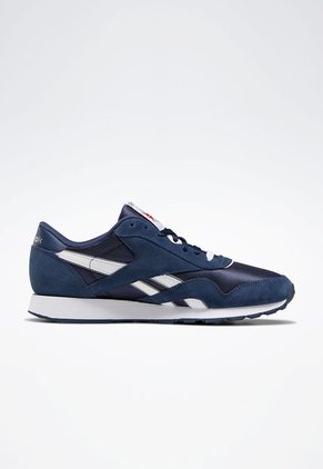 Tenis Lifestyle Azul Navy-Blanco Reebok Classics	 Classic Nylon