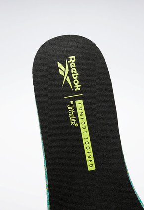 Tenis Lifestyle Negro-Blanco-Amarillo-Azul Reebok Classics Royal EC Ride 4