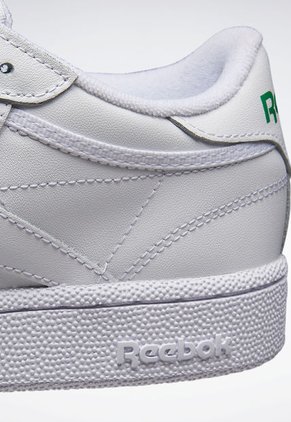 Tenis Lifestyle Blanco-Verde Reebok Classics Club C 85