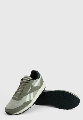 Tenis Running Verde Oliva-Gris-Blanco Reebok Classics Rewid Run