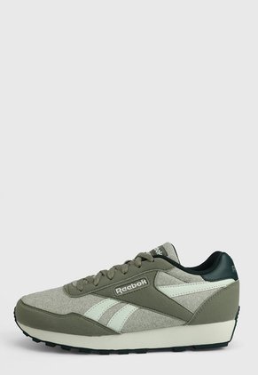 Tenis Running Verde Oliva-Gris-Blanco Reebok Classics Rewid Run
