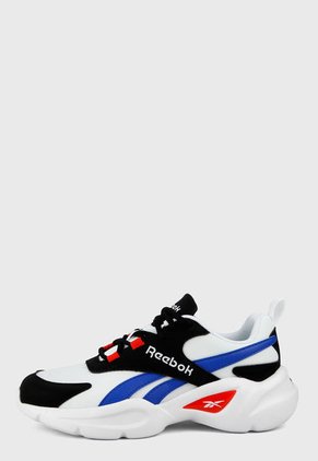 Tenis Running Blanco-Azul-Negro-Rojo Reebok Classics Royal EC Ride 4