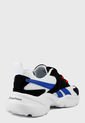 Tenis Running Blanco-Azul-Negro-Rojo Reebok Classics Royal EC Ride 4 de Reebok Classics