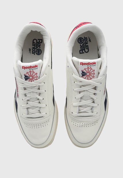 Tenis Lifestyle Blanco-Azul-Rojo Reebok Classics Club C Revenge