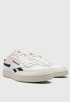 Tenis Lifestyle Blanco-Azul-Rojo Reebok Classics Club C Revenge