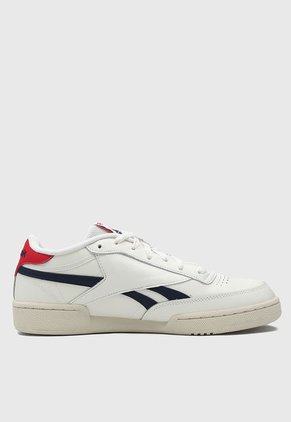 Tenis Lifestyle Blanco-Azul-Rojo Reebok Classics Club C Revenge