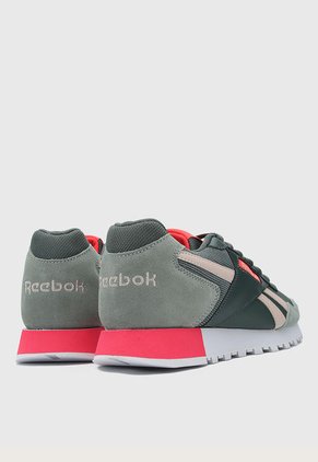 Tenis Lifestyle Verde-Coral-Beige Reebok Classics Glide