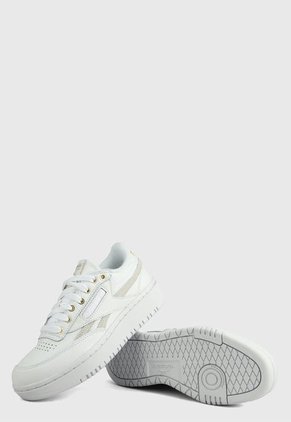 Tenis Lifestyle Blanco Reebok Classics Club C Double