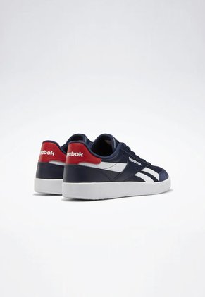 Tenis Lifestyle Azul Navy-Rojo-Blanco Reebok Classics Smash Edge S