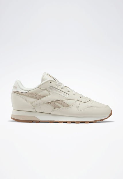 Tenis Lifestyle Beige-Taupe-Café Reebok Classics Classic Leather