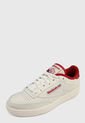 Tenis Lifestyle Blanco-Rojo Reebok Classics Club C 85 de Reebok Classics