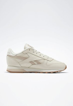 Tenis Lifestyle Beige-Taupe-Café Reebok Classics Classic Leather