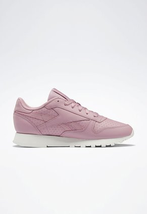 Tenis Running Rosa-Blanco Reebok Classic Leather