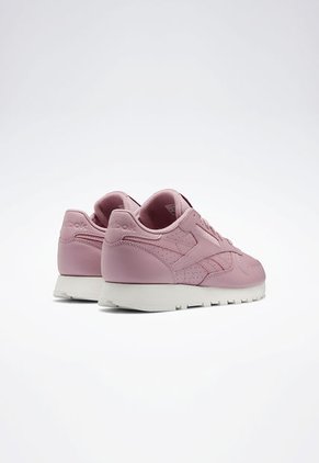 Tenis Running Rosa-Blanco Reebok Classic Leather