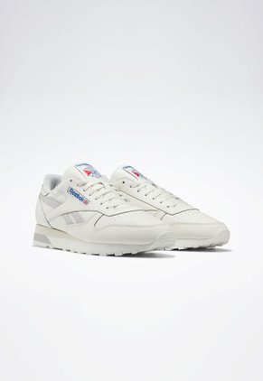 Tenis Lifestyle Marfil-Gris-Beige Reebok Classics Classic Leather