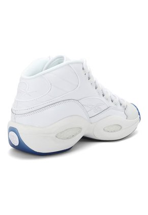 Tenis Basketball Blanco-Azul Reebok Question Mid