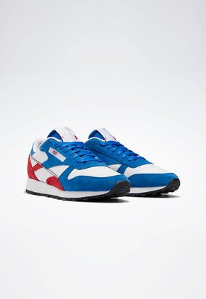Tenis Lifestyle Blanco-Azul-Rojo Reebok Resonator Low