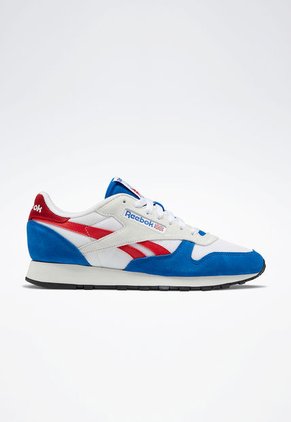 Tenis Lifestyle Blanco-Azul-Rojo Reebok Classics Classic Leather Make It Yours