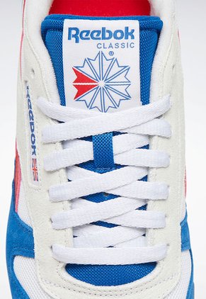 Tenis Lifestyle Blanco-Azul-Rojo Reebok Classics Classic Leather Make It Yours
