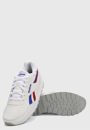 Tenis Running Blanco-Azul-Rojo Reebok Classics Rewind Run