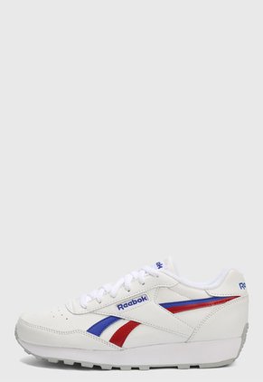 Tenis Running Blanco-Azul-Rojo Reebok Classics Rewind Run
