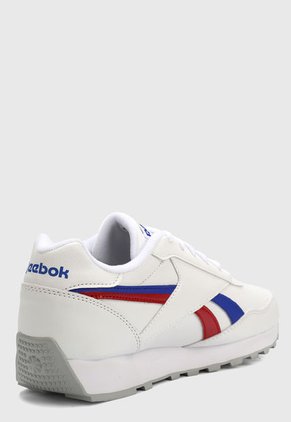 Tenis Running Blanco-Azul-Rojo Reebok Classics Rewind Run