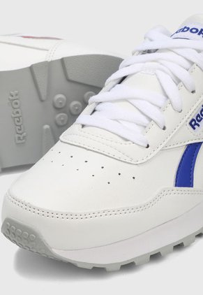 Tenis Running Blanco-Azul-Rojo Reebok Classics Rewind Run
